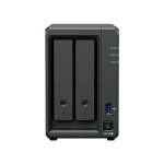 Synology DS725+ 2 Bay Nas Amd Ryzen R1600 2C Cpu 4 Gb DDR4 Ecc Sodimm 2 RAM Slots 1 X RJ-45 1GBE 1 X