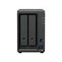 Synology DS725+ 2 Bay Nas Amd Ryzen R1600 2C Cpu 4 Gb DDR4 Ecc Sodimm 2 RAM Slots 1 X RJ-45 1GBE 1 X RJ-45 2.5GBE