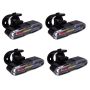 USB Rechargeable LED Bike Taillight Red - White - Blue Light Color