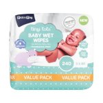 Baby Wipes Fragrance Free 240 Pack