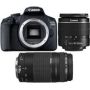 Canon EOS 2000D DSLR Double DC Kit