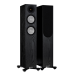 Monitor Audio 200 7G 3-WAY Floorstanding Speakers – Black Oak