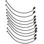 10 Pcs C001109 Brake Pad Wear Sensor Compatible With Maserati