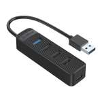 Orico Hub USB3.0 1 Xusb 3.0 3 XUSB2.0 Bk TWU32 4 A 10 Bk Ep