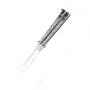 Butterfly Knife Silver Handle - 7022