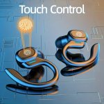 Noise Cancelling Wireless Earphones With Charging Case Charging Display For Android ios Smartphones Stereo Earphones With Microp