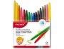 Retractable Wax Crayons - Monami 16 Colours - Factory Plaza