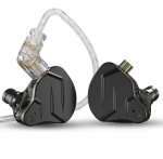 Zsn Pro X Dual Driver In Ear Monitoring Earphones - Black