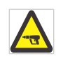 Beware Of Nail Gun Safety Sign WW31