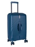 CELLINI Xpedition 4 Wheel Carry On Trunk Navy