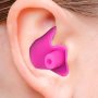 Comfort-fit Silicone Earplugs For Swimming - Waterproof Reusable & Soft For Enhanced Comfort