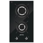 Smeg PV332CN 30CM Classica Aesthetic Domino Gas Hob Black