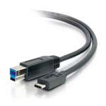 MicroWorld USB C To USB3 B Cable 1.8M