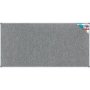 Bulletin Board Ribbed Aluminium Frame 2400X1200MM - Laurel