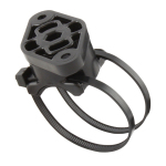 RAM Ez-on off Bicycle Mount With Dual Strap Base And Swivel Diamond Base Adapter