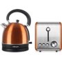 Mellerware Copper - Stainless Steel Kettle And Toaster Pack 2 Piece Set Copper