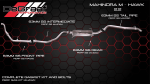 Mahindra Pick Up 2.2D M-hawk Degraaf Bobw Performance Exhaust For