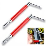T-post Clips Tool 2025 New Fixing Fence Clip And Wire Steel Bender T-post Handheld Twisting Tool Multi Functional BENDER2PCS
