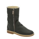 Kudu Leather Boots - Vintage Black