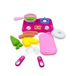 Gas Stove Happy Kitchen Set