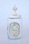 Lrg Glass Jar Secret Garden 34X15.5CM