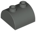 Parts Slope Curved 2 X 2 X 1 Double With 2 Studs 30165