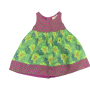 1-2Y Beautiful Pink & Green Print Dress - Hym Clothing