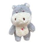 Plush Soft Toy 30CM - Grey Hippo