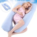 U Shaped Full Body Pregnancy Pillow - Purple