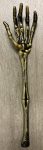Skeleton Gold Tongs Halloween