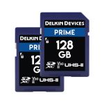 Devices 128GB Prime Uhs-ii Sdxc Memory Card 2-PACK