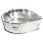 Galvanized Baking Pan 10 Heart 10CM Height