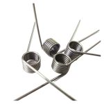 304 Stainless Steel Torsion Spring 0.3MM Wire Diameter Corrosion Resistance Spring For Industrial home Use 6 Laps 5MM 60 Degrees