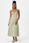 Midi Dress - XXL Olive