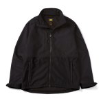 Mens Ripstop Softshell Jacket In Black - Black 2XL
