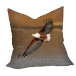 African Fish Eagle Visarend Flyby Square Tablecloth - 145CM X 145CM