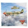 P 40 Flying Tiger Light Weight Fleece By Larry Grossman