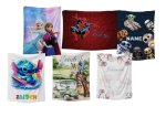 School Fleece Blanket Single Sided Print