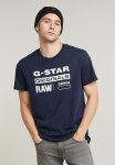 G-star Raw Graphic 8 R T Ss - Sartho Blue