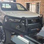 Toyota Hilux GD6 2021 To Present Bzt X-series Front Bumper With Hoops Replacement For
