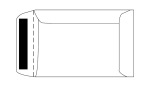 Seed Bag NO.2 White Gummed Flap Pocket Envelopes 108 X 60MM - Box Of 1000