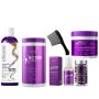 Keratin Hair Care Set - Shampoo Mask Oil Treatment & Comb