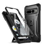 Google Pixel 7 Pro Premium Full Body Rugged Revolution Series Case Black