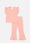 PoP Candy Frilled Top And Pants Set - Pink