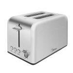 Midea 2 Slice Toaster With Toaster Rack - Stainless Steel