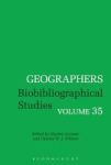 Geographers Volume 35 - Biobibliographical Studies Hardcover