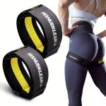 2PCS Non-slip Blood Flow Restriction Band Suitable For Strength Training Of Upper Arms And Legs Glutes Exercise Rehabilitation T