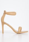Madison Ava Ankle Tie Stiletto Heel - Nude