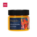 Deli Acrylic Paint 100ML Orange C17-OR