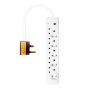 10 Way Multi Plug 16A Plug High Surge